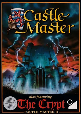 Castle Master II - The Crypt (UK) (1990) box cover front